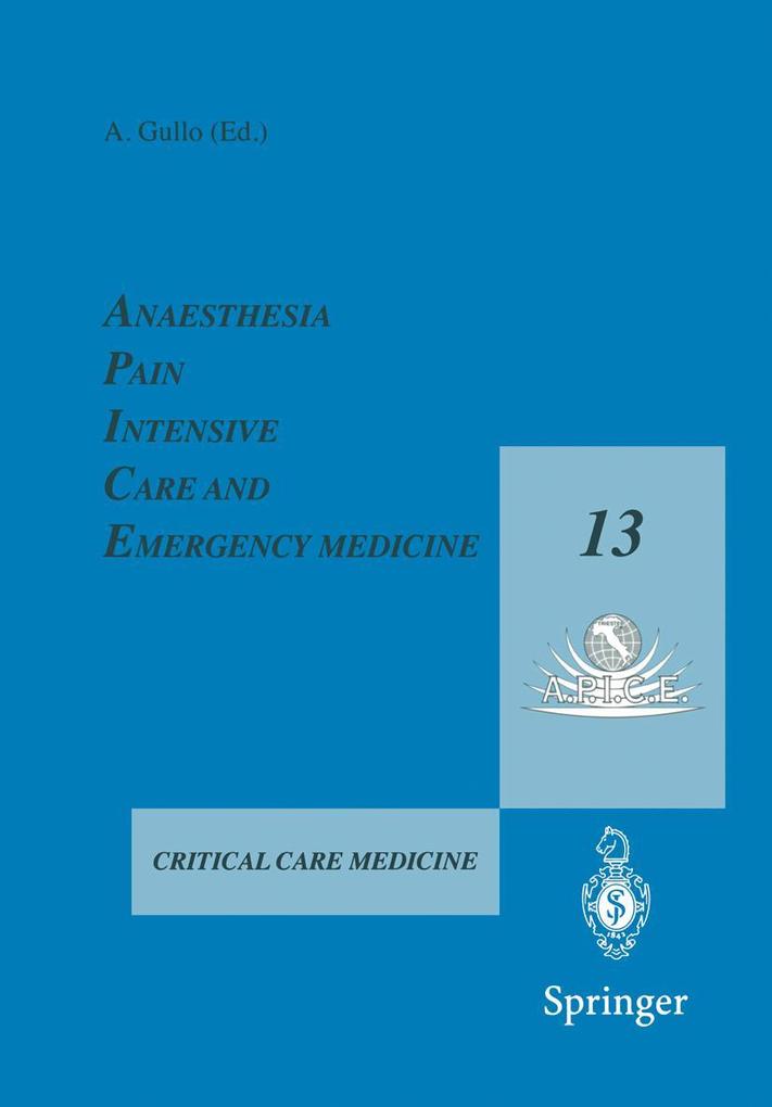 Anaesthesia Pain Intensive Care and Emergency Medicine - A.P.I.C.E.