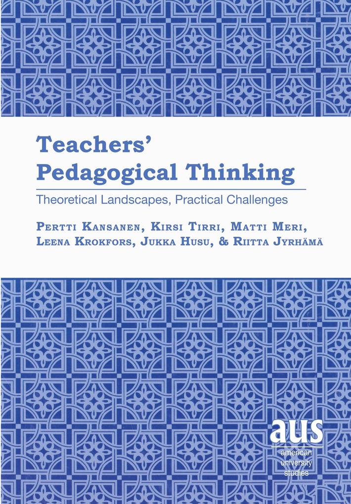 Teachers' Pedagogical Thinking