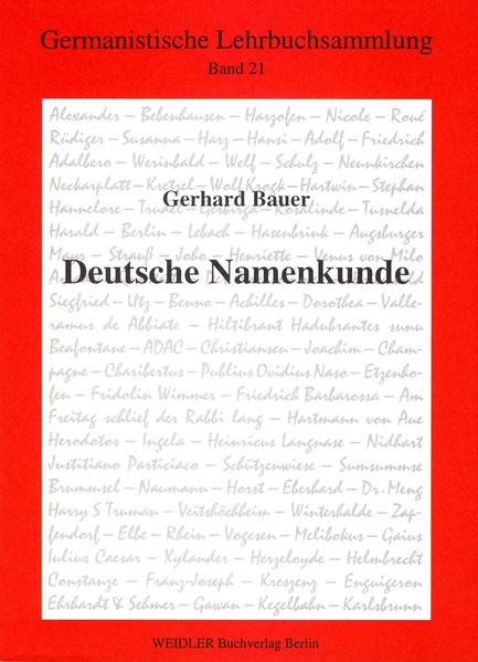 Deutsche Namenkunde