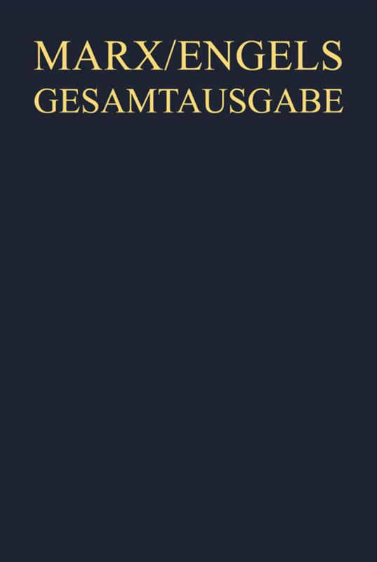 Karl Marx / Friedrich Engels: Briefwechsel Januar 1849 bis Dezember 1850