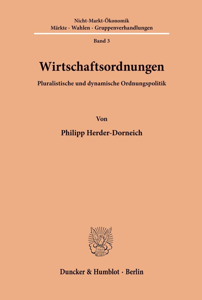 Wirtschaftsordnungen.