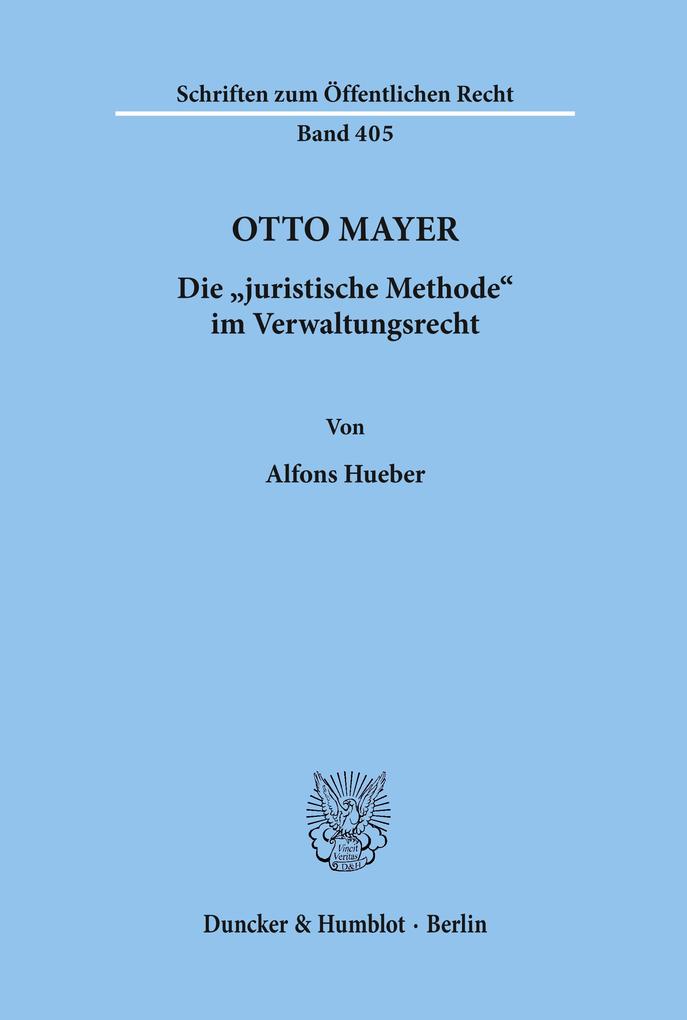 Otto Mayer.