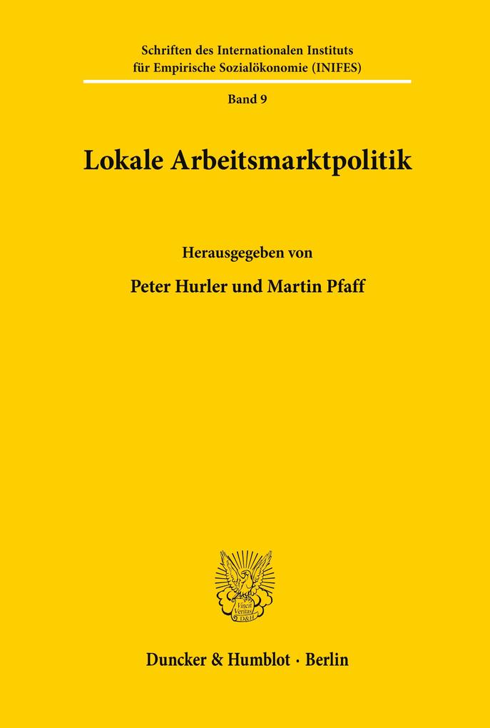 Lokale Arbeitsmarktpolitik.