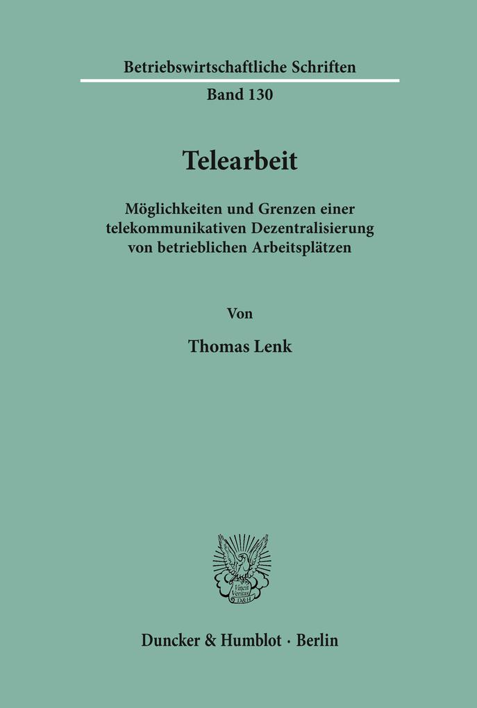 Telearbeit.