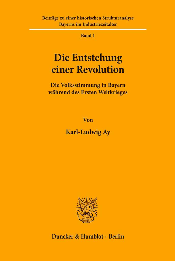 Die Entstehung einer Revolution.