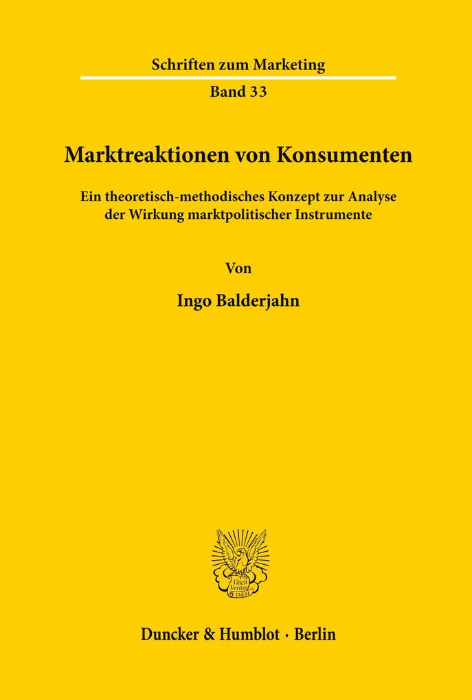 Marktreaktionen von Konsumenten.