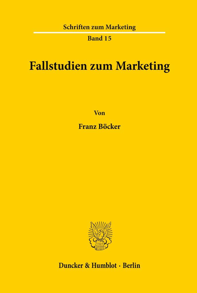 Fallstudien zum Marketing.