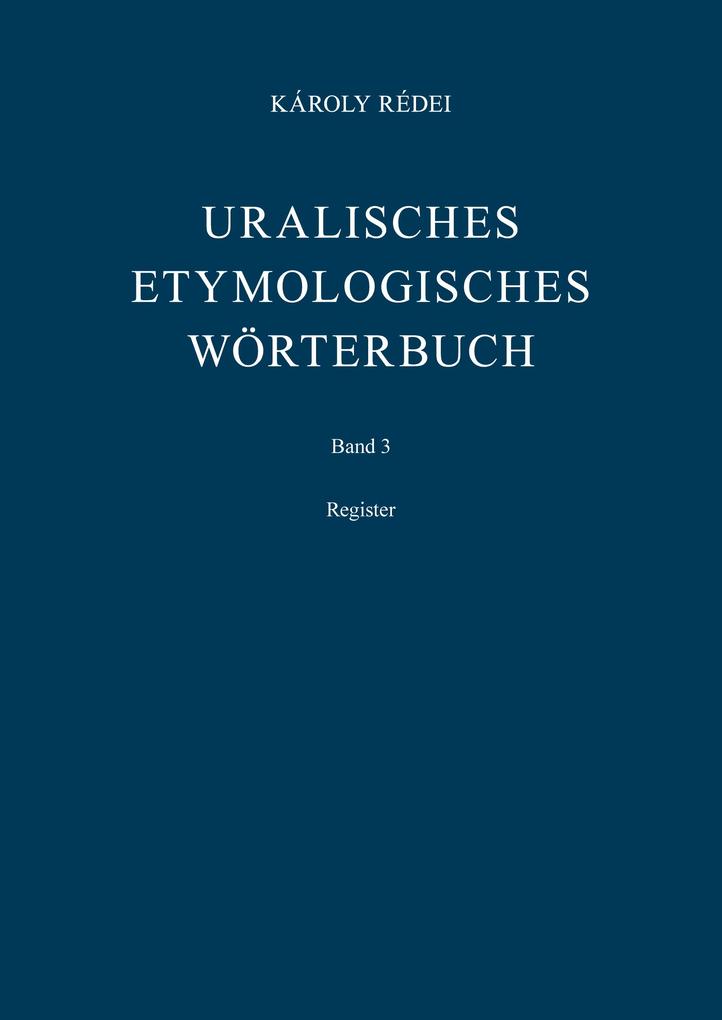 Uralisches etymologisches Wörterbuch
