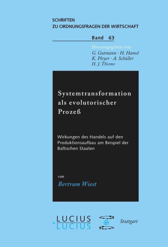Systemtransformation als evolutorischer Prozess