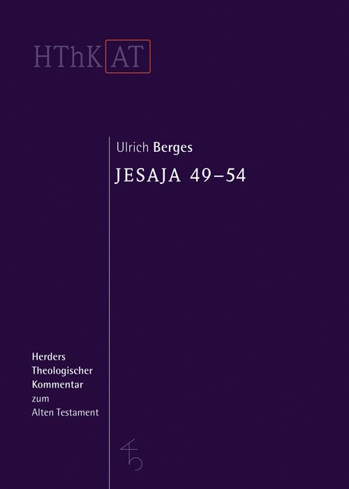 Herder Verlag Gmbh Jesaja 49-54