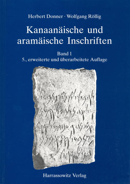 Kanaanäische und aramäische Inschriften