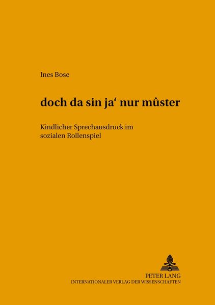 'dóch da sín ja' nur mûster'
