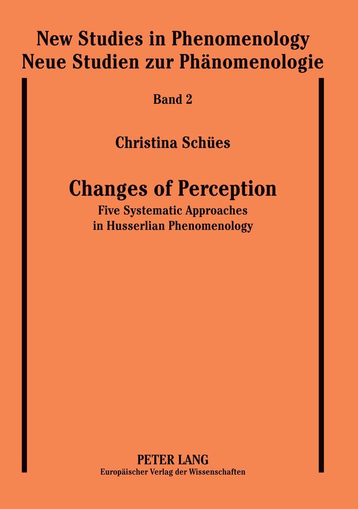 Changes of Perception
