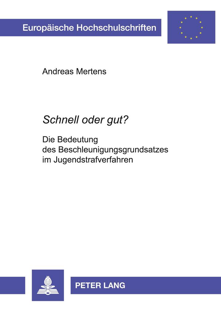 'Schnell oder gut?'