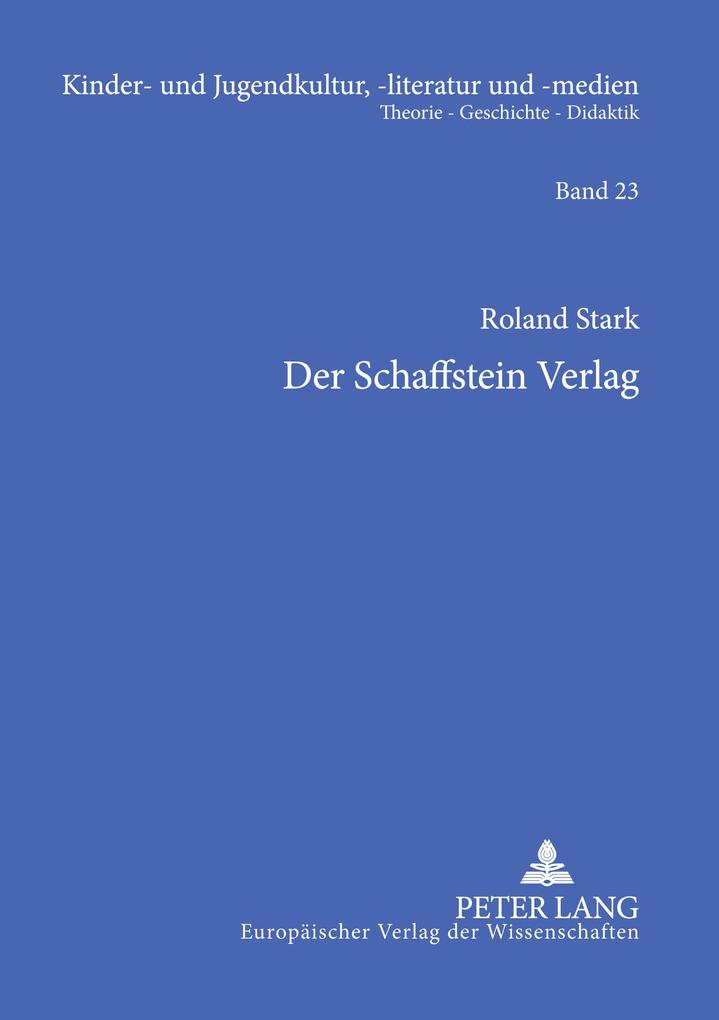 Der Schaffstein Verlag