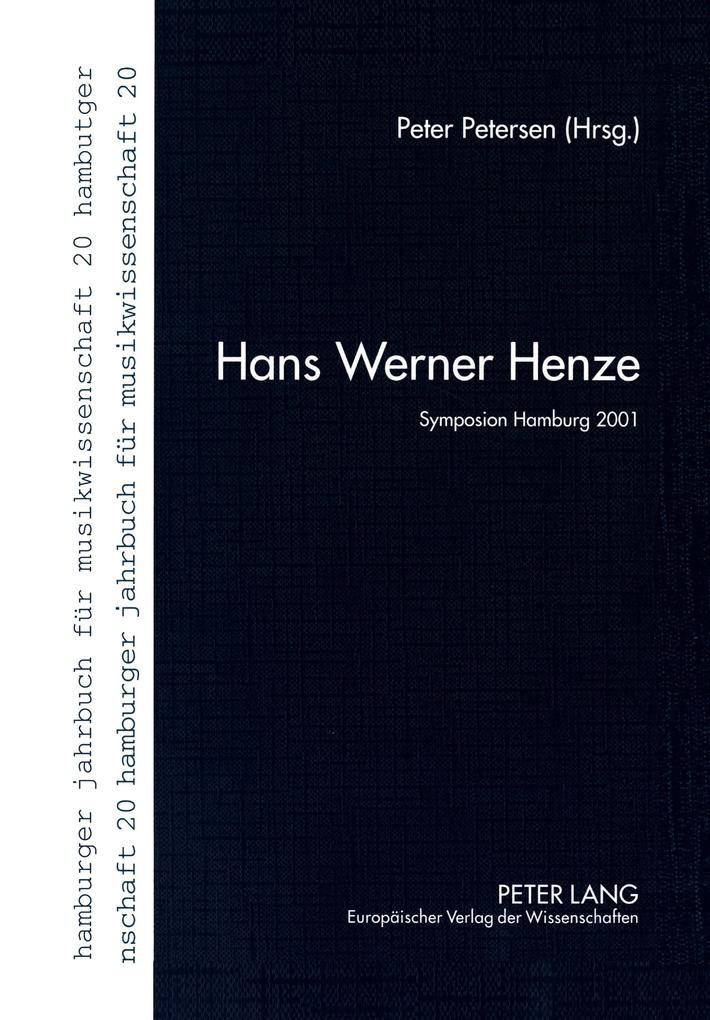 Hans Werner Henze