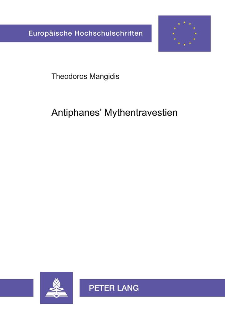 Antiphanes' Mythentravestien