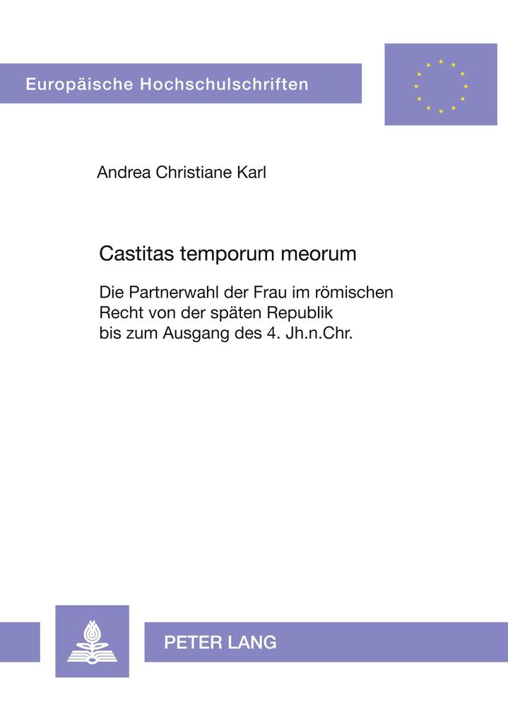 Castitas temporum meorum