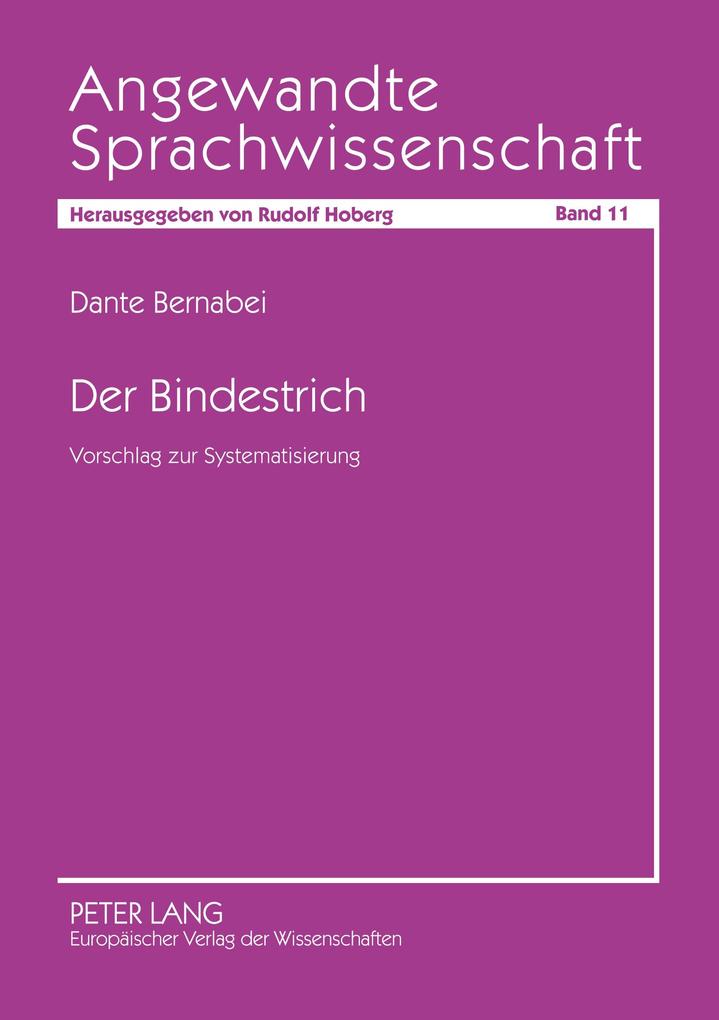 Der Bindestrich