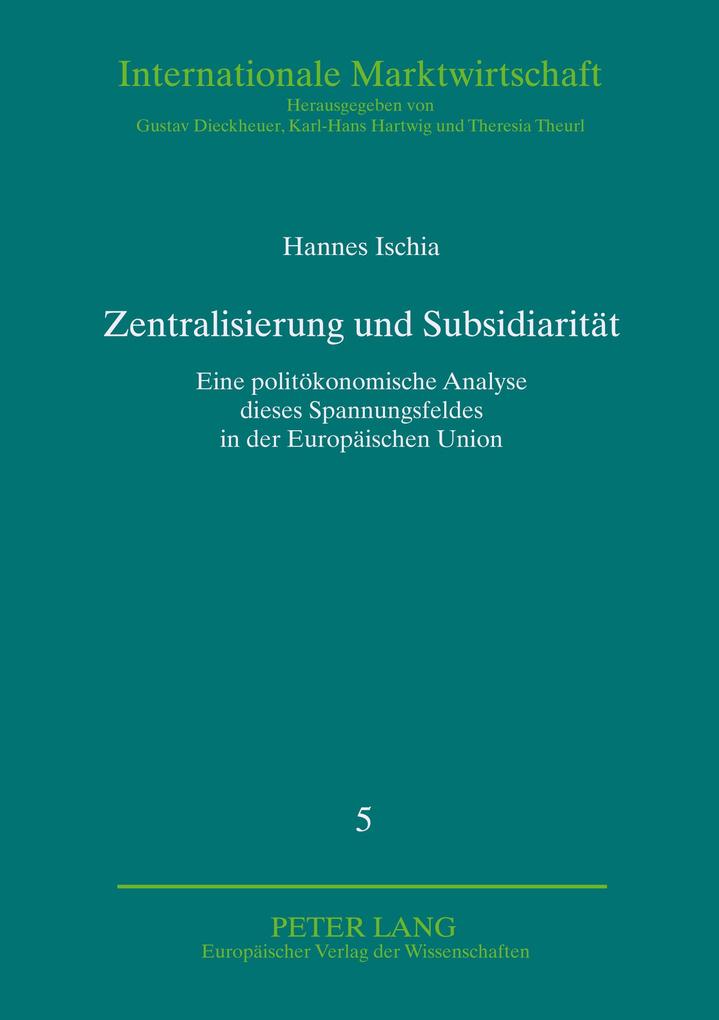 Zentralisierung und Subsidiarität