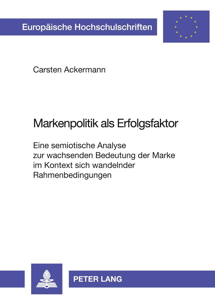 Markenpolitik als Erfolgsfaktor