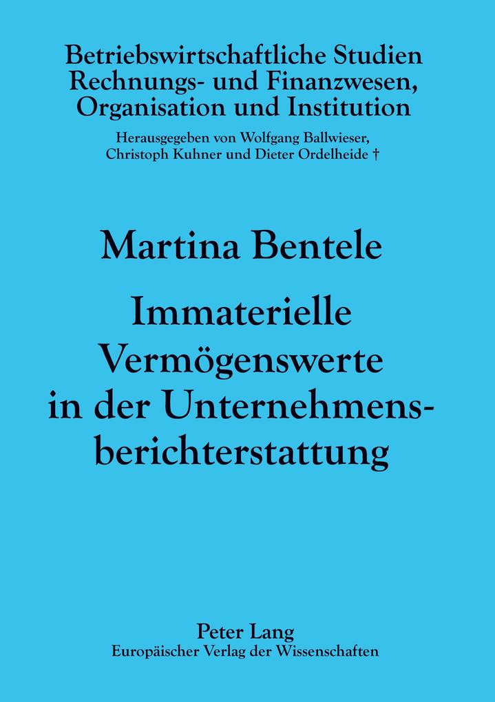 Immaterielle Vermögenswerte in der Unternehmensberichterstattung