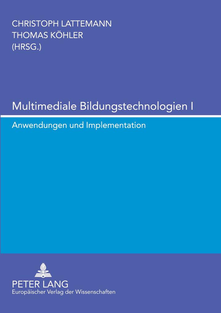 Multimediale Bildungstechnologien I