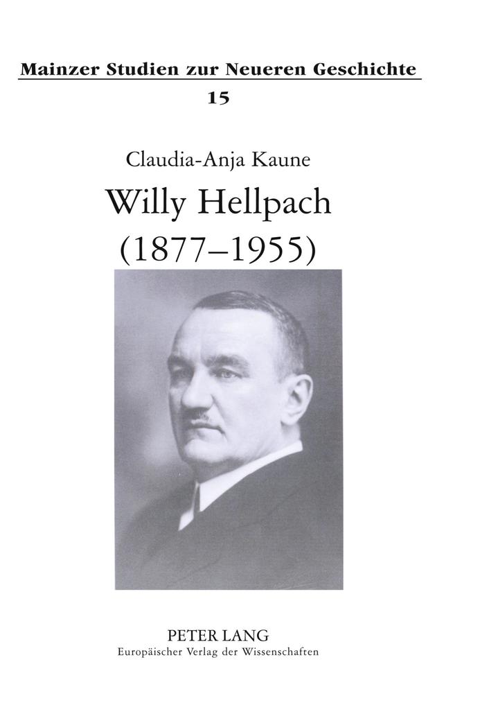 Willy Hellpach (1877-1955)