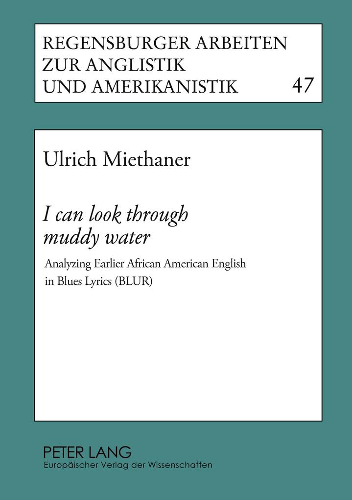 'I can look through muddy water'