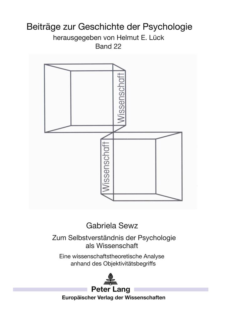 Zum Selbstverständnis der Psychologie als Wissenschaft