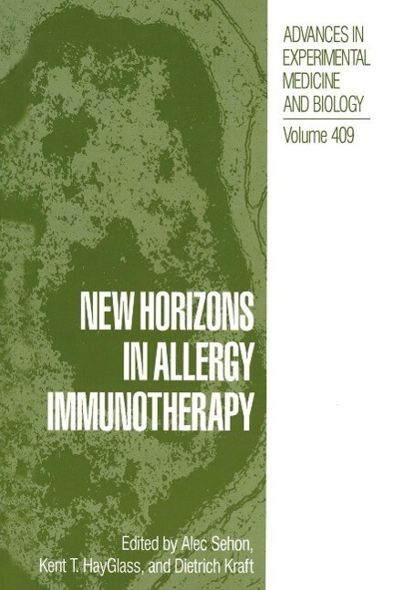 New Horizons in Allergy Immunotheraphy