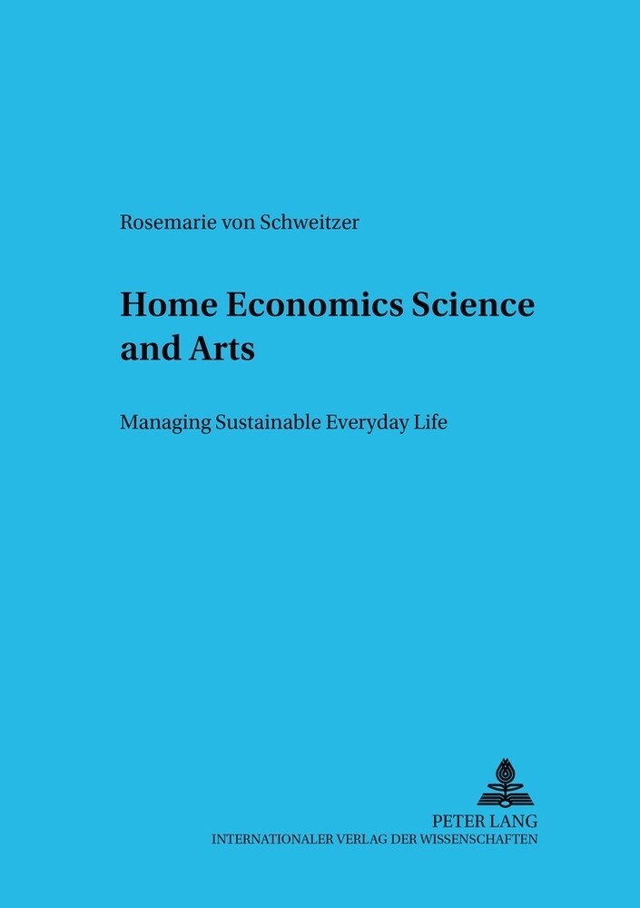 Home Economics Science And Arts Buch Kartoniert Rosemarie Von Schweitzer