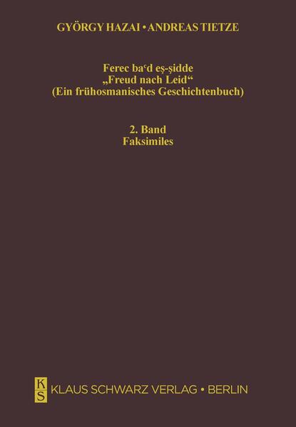 Ferec ba'd es-sidde. 'Freud nach Leid'