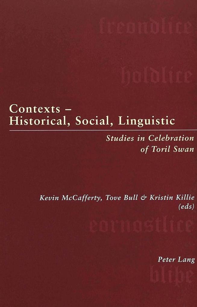 Contexts - Historical Social Linguistic