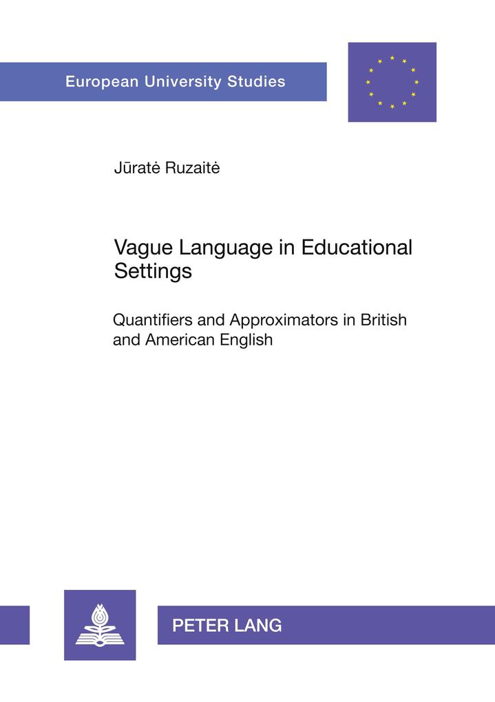 Vague Language in Educational Settings