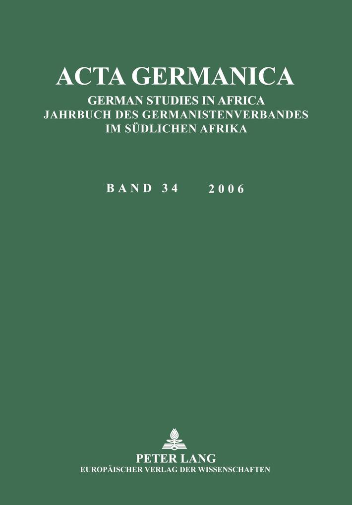 Acta Germanica