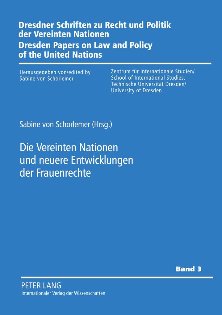 Die Vereinten Nationen und neuere Entwicklungen der Frauenrechte