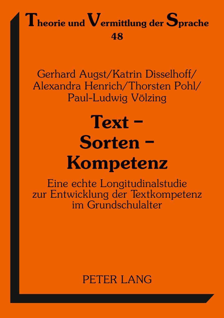 Text - Sorten - Kompetenz
