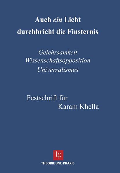 Auch ein Licht durchbricht die Finsternis