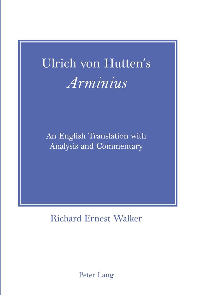 Ulrich von Hutten's 'Arminius'