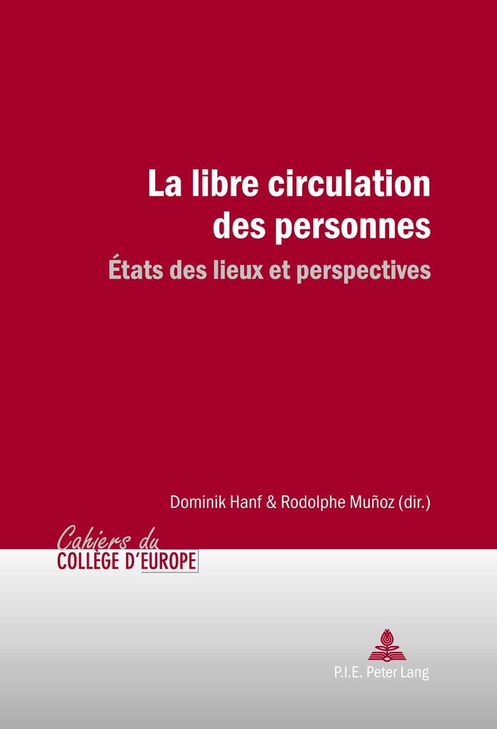 La libre circulation des personnes