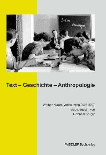 Text Geschichte Anthropologie