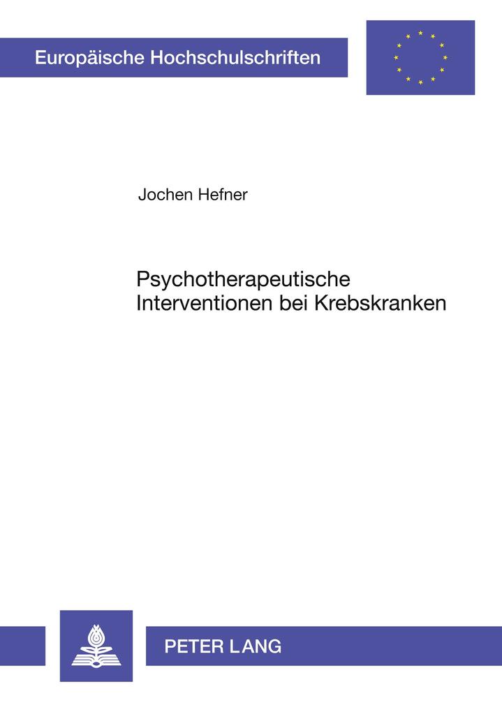 Psychotherapeutische Interventionen bei Krebskranken