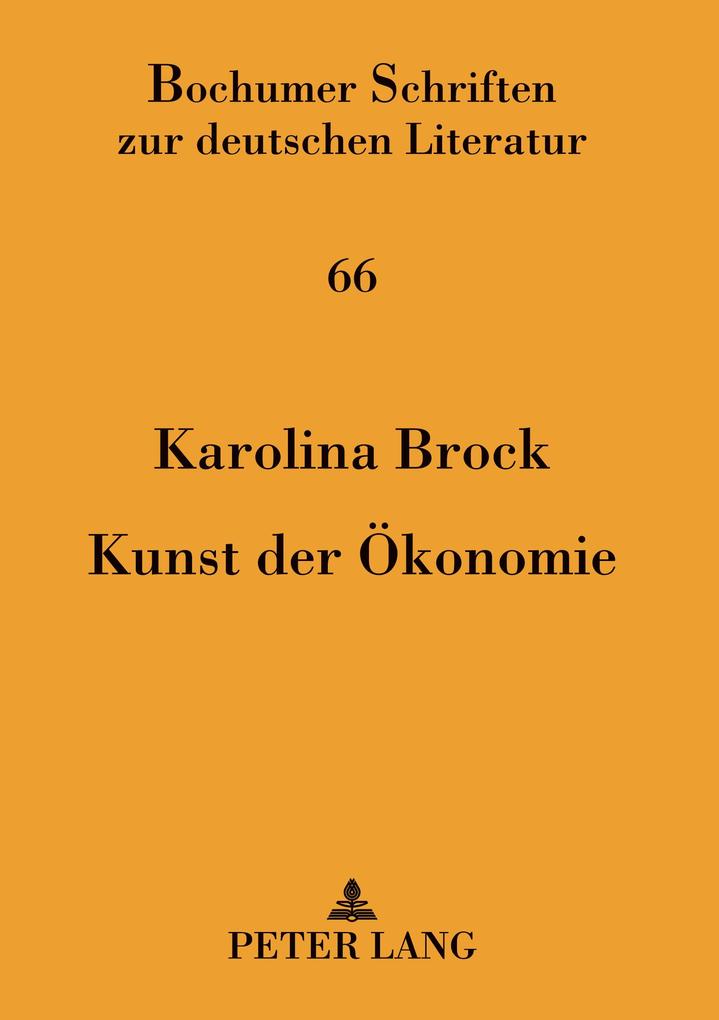 Kunst der Ökonomie