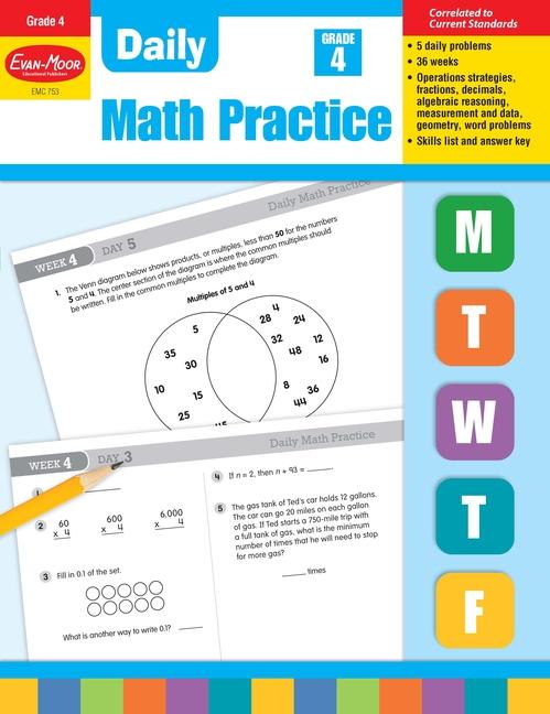 Daily Math Practice Grade 4 Teacher Edition