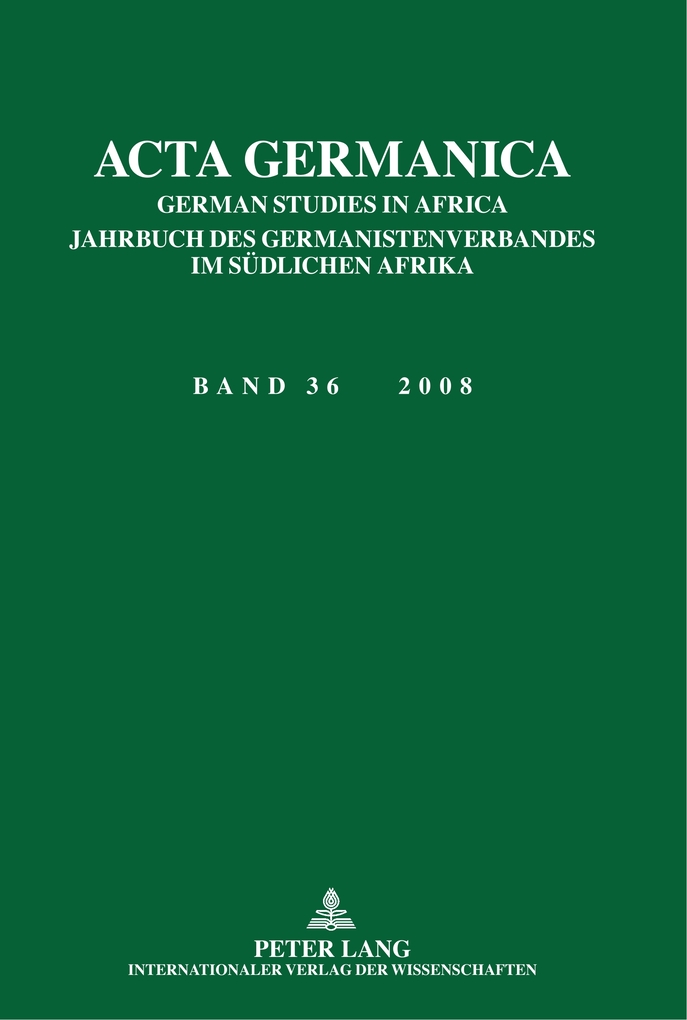 Acta Germanica