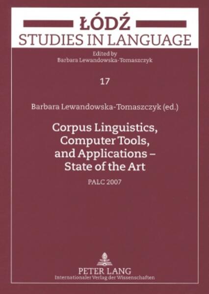 Corpus Linguistics Computer Tools and Applications - State of the Art