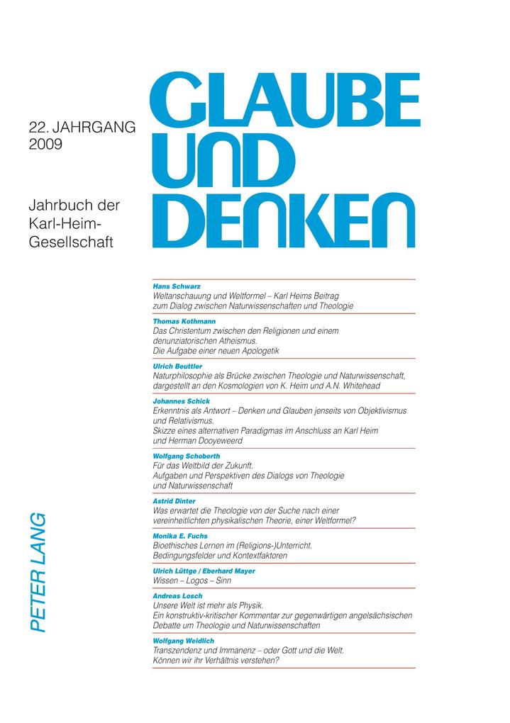 Glaube und Denken