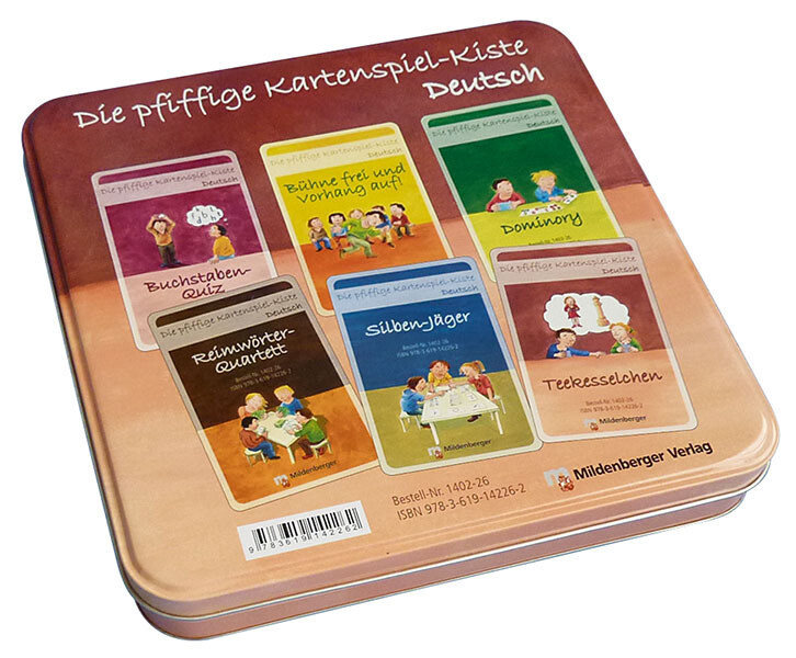 Die pfiffige Kartenspiel-Kiste Deutsch 6 Kartenspiele