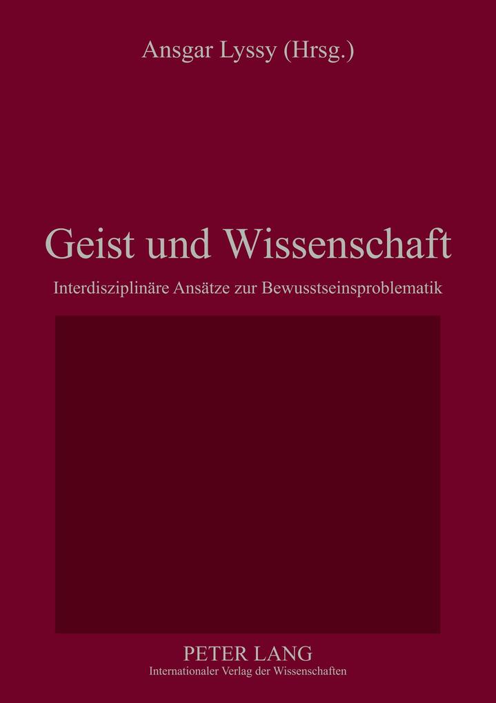 Geist und Wissenschaft